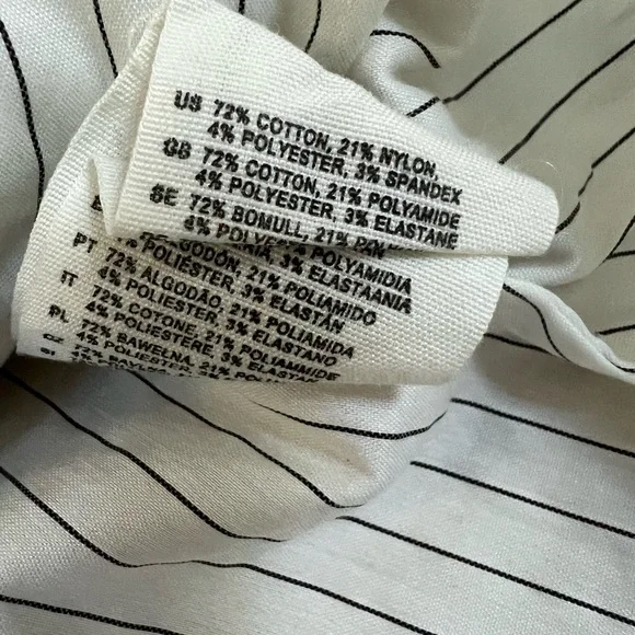 *SOLD* H&M Striped Wrap Shirt - Picture 3 of 4